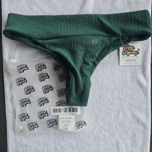 NWT Salty Honey Halo Banded Swim Botto.